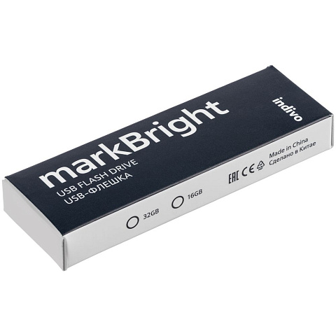 Флешка markBright с зеленой подсветкой, 32 Гб - рис 8.
