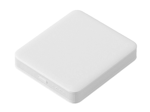 Внешний аккумулятор Brick 5 с быстрой зарядкой PD, 5000 мАч, белый - рис 5.