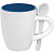 Кофейная кружка Pairy с ложкой, синяя с белой - миниатюра - рис 2.