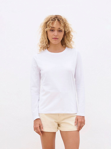 Футболка с длинным рукавом женская Monarch Women, черная - рис 6.