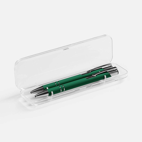 Набор из 2 ручек Keskus Soft Touch, зеленый - рис 3.