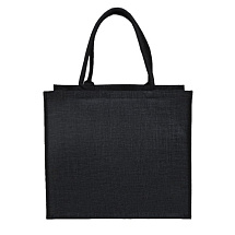 Сумка из джута Caravan Jute, чёрный