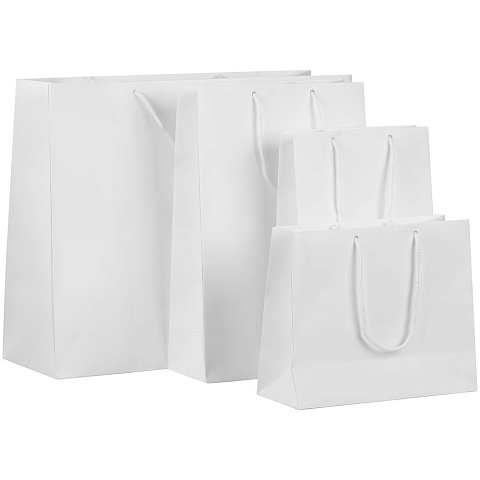 Пакет бумажный Lami M, белый - рис 4.