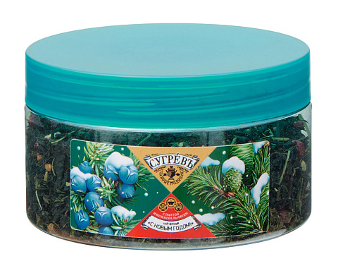 Чай С НОВЫМ ГОДОМ ! с пихтой, можжевельником и пряностями 55 г. - рис 2.