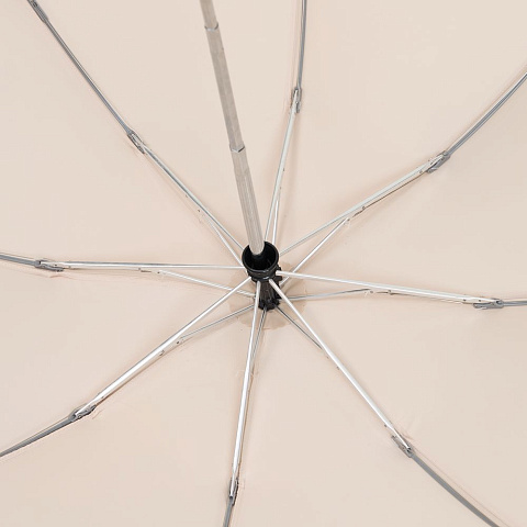 Зонт обратного сложения Easyroll, бежевый - рис 4.