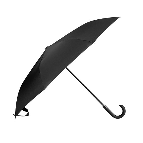 Черный зонт трость наоборот - рис 7.