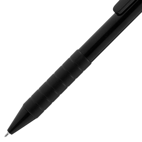 Ручка шариковая Easy Grip, черная - рис 5.
