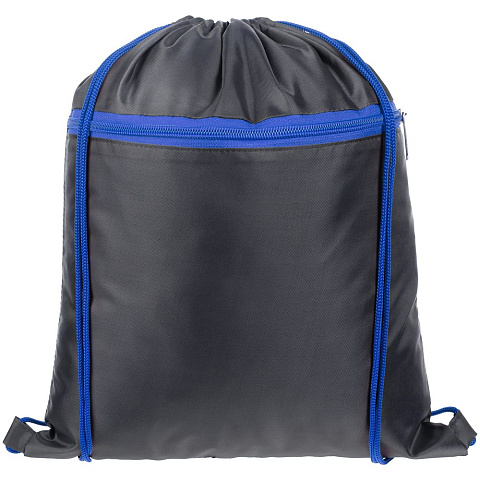 Детский рюкзак Novice, серый с синим - рис 3.