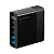 Зарядная станция 3xUSB Type-C, 2xUSB, PD, QC, 140Вт, черный, Deppa - миниатюра - рис 2.