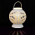 Интерьерный фонарь-подсвечник Villatic, средний, белый - миниатюра