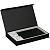 Коробка Horizon Magnet под ежедневник, флешку и ручку, черная - миниатюра - рис 3.
