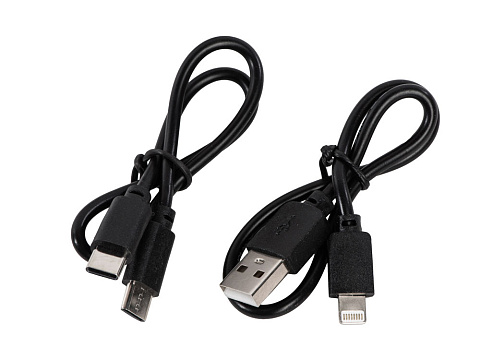 Магнитный беспроводной внешний аккумулятор MagnetIQ, 5000 mah, 10 W, черный (Р) - рис 16.