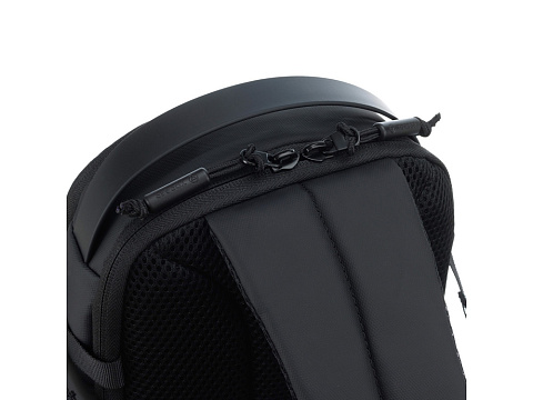 Рюкзак на одно плечо TORBER Xtreme, чёрный, 20 х 8 х 31 см, 5л - рис 8.