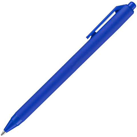 Ручка шариковая Cursive Soft Touch, синяя - рис 3.