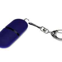 Флешка Goutte Soft-touch на 4 Гб, синий