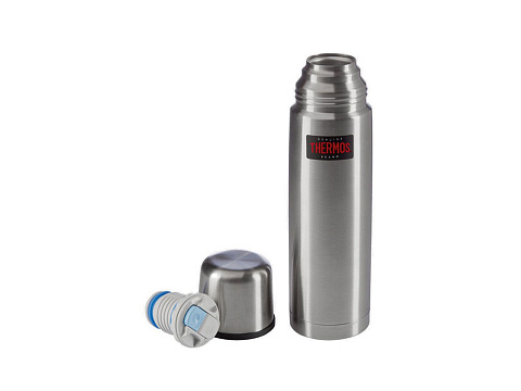 Термос из нерж. стали тм THERMOS FBB-1000GR 1.0L, серебристый - рис 5.