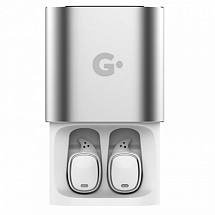 Беспроводные наушники TWS GEOZON G-Sound Cube (серебро)