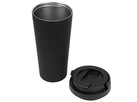 Термокружка Grant, 473мл, тубус, черный - рис 4.