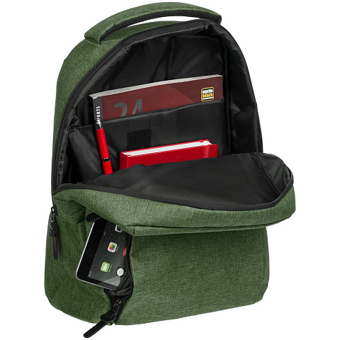 Рюкзак для ноутбука Onefold, хаки - рис 7.
