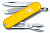 Нож-брелок Classic 58 с отверткой, желтый - миниатюра