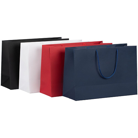 Пакет бумажный Ample Plus M, белый - рис 4.