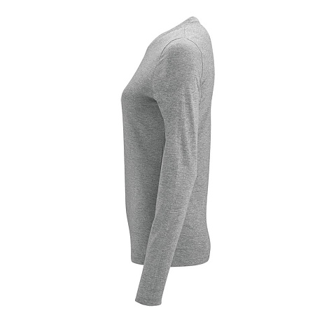 Футболка с длинным рукавом Imperial LSL Women, серый меланж - рис 4.