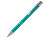 Ручка металлическая шариковая Legend, бирюзовый - миниатюра