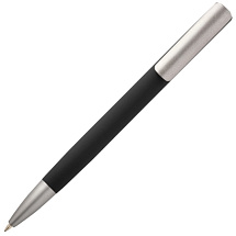 Ziguur шариковая ручка из переработанного алюминия - сплошной черный (синие чернила)