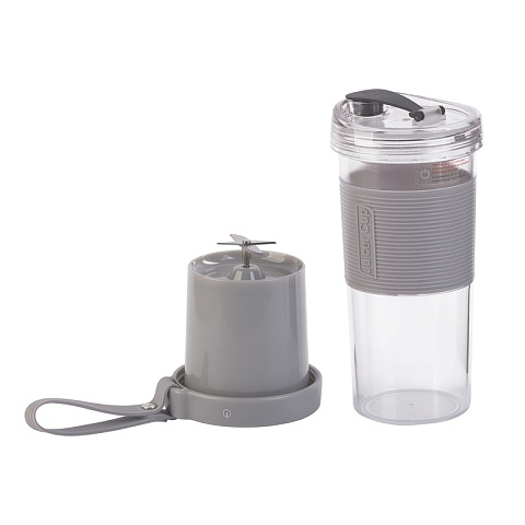 Портативный блендер "Smoozy", цвет серый - рис 3.