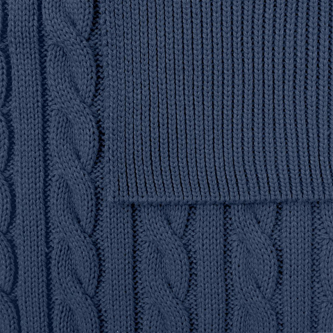 Шарф Heat Trick, синий меланж - рис 5.