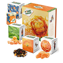 Подарочный набор с чаем и сладостями ПодариМандари