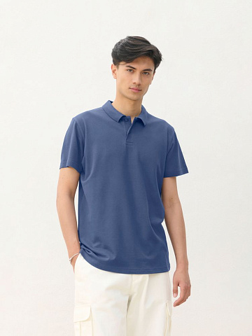 Рубашка поло унисекс Pulse, молочно-белая - рис 5.