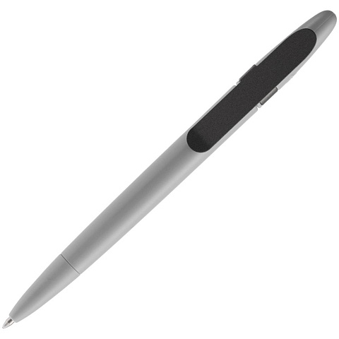 Ручка шариковая Prodir DS5 TSM Metal Clip, серая - рис 5.