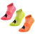 Набор из 3 пар спортивных носков Monterno Sport, розовый, зеленый и оранжевый - миниатюра