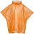 Дождевик-пончо RainProof, оранжевый - миниатюра