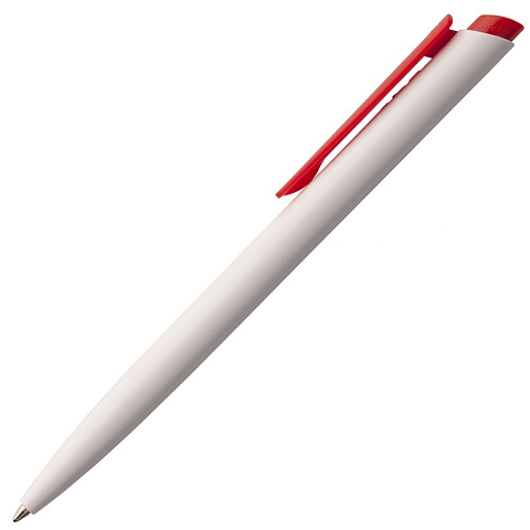 Ручка шариковая Senator Dart Polished, бело-красная - рис 3.