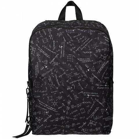 Удобный городской рюкзак (черный) - рис 3.