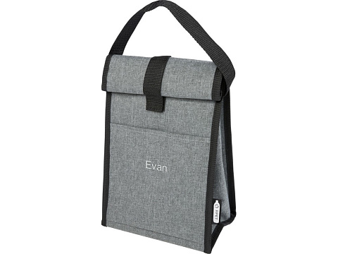 Reclaim, сумка-холодильник объемом 1,4 л из переработанного PET-пластика, серый яркий - рис 8.
