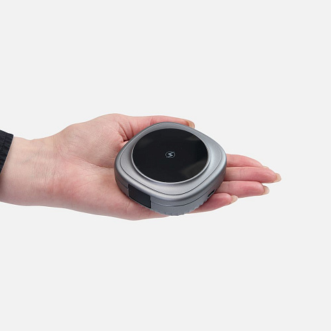 Складная станция беспроводной зарядки flowPad, серая - рис 6.