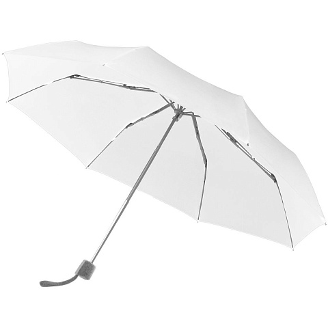 Зонт складной Fiber Alu Light, белый - рис 2.