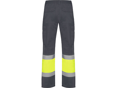 Брюки Soan, свинцовый/неоновый желтый - рис 2.