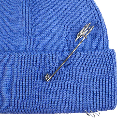 Шапка Pricker, синяя (аква) - рис 5.