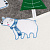 Мешок для подарков "Белые медведи" (51х34 см) - миниатюра - рис 3.