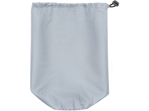 Пончо Cappy с капюшоном на липучке в мешке, серый - рис 11.