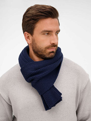 Шарф Catch Match, темно-синий - рис 8.