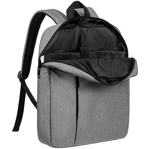 Рюкзак для ноутбука Burst Oneworld, серый - рис 6.