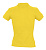Рубашка поло женская People 210, желтая - миниатюра - рис 3.