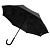 Черный мужской зонт-наоборот трость - миниатюра