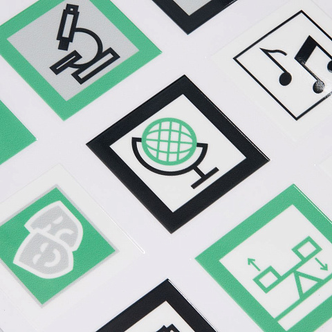 Стикерпак UV-DTF Industry, наука и искусство - рис 3.