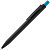 Ручка шариковая Chromatic, черная с голубым - миниатюра